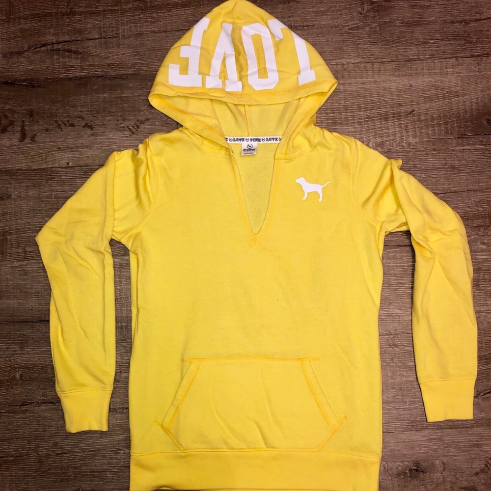 Victoria’s Secret Pink V-Neck hoodie sweater